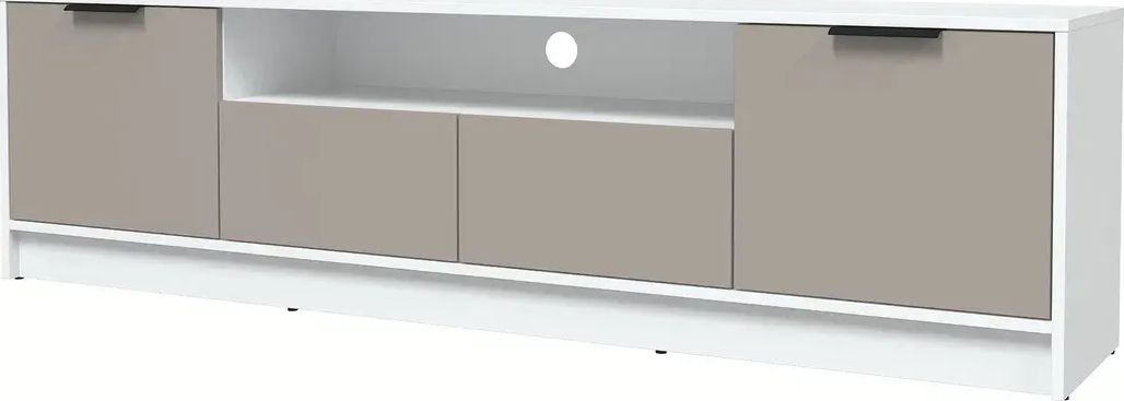 

Тумба Интерлиния ТВ Концепт КТ-ТВ4-50 Глосс (белый платинум/луна)