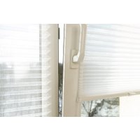 Плиссе Delfa Plain Transparent СПШ-3504 (57x160, белый)