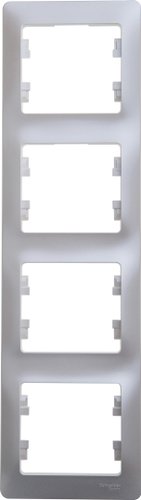 Рамка Schneider Electric Glossa GSL000608 (перламутр)