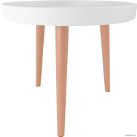 Журнальный столик LoftyHome Fig VC4017W-W (белый)