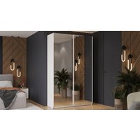 Шкаф-купе Трия Оскар Т2 1400 271165 (ручка белая/белый снег)