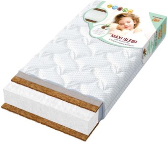 Матрас Boom Baby Newbaby Maxi Sleep стеганый трикотаж 80x160