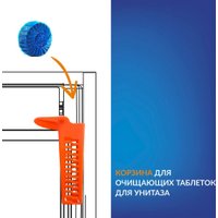 Инсталляция для унитаза Cersanit Aqua 50 Prime P 68178 с кнопкой Accento Circle для Aqua 69078 (кнопка черный матовый)