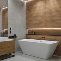 Ванна Wellsee Cute Twin S 168x75 23830101R (отдельностоящая ванна белый глянец, экран, ножки, сифон-автомат хром)