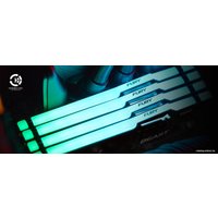 Оперативная память Kingston FURY Beast RGB 4x32ГБ DDR5 5600 МГц KF556C40BBAK4-128