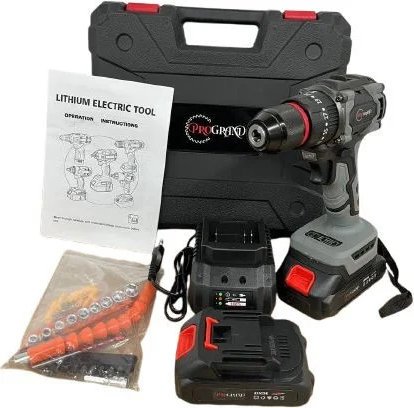 

Ударная дрель-шуруповерт ProGrand Ds-70 (с 2-мя АКБ, кейс)