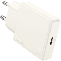 Сетевое зарядное Hoco N44 (лунный белый)