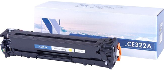 

Картридж NV Print NV-CE322AY (аналог HP 128A CE322A)