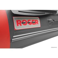 Моторная лодка Roger Boat Hunter Keel 3500 (малокилевая, графит/красный)