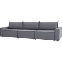 Диван Mio Tesoro Дюссельдорф 293 1.5ек-1.5ек-1.5ек (1173 Savanna Plus Grafit)