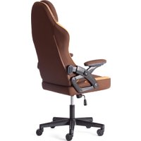 Игровое (геймерское) кресло TetChair iBear ткань (коричнево-бежевый)