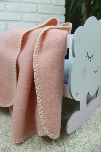 Плед Klippan-Saule Mеrino 90х65 (розовый)