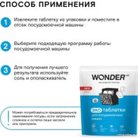 Таблетки для посудомоечной машины Wonder LAB Эко (50 шт)