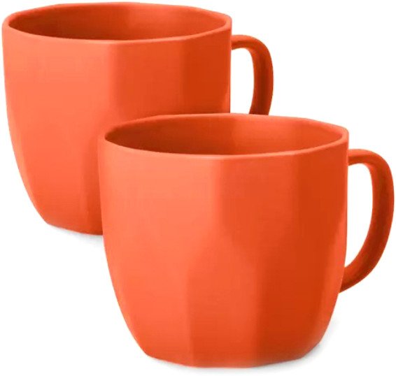 

Набор кружек Atmosphere of Art Geometry Orange AT-K3197 (2 шт)