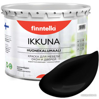 Краска Finntella Ikkuna Musta F-34-1-3-FL135 2.7 л (черный)