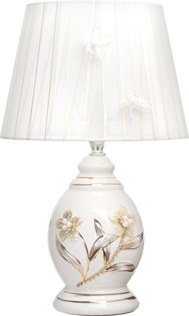 

Настольная лампа Risalux 16778/1 7064385 (белый/золото)