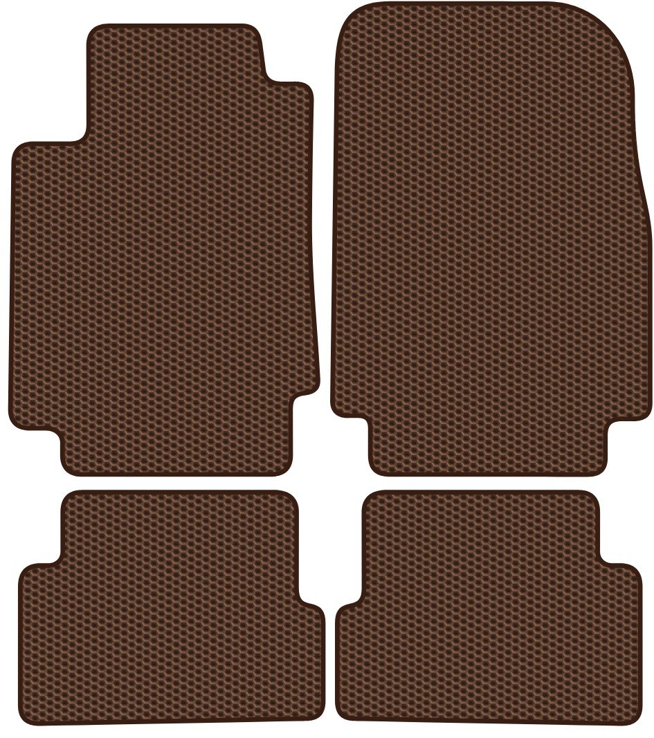 

Комплект ковриков для авто Alicosta Renault Symbol I (седан / LB Седан) 2002 - 2008 (коричневый, сота)