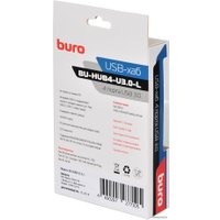 USB-хаб  Buro BU-HUB4-U3.0-L