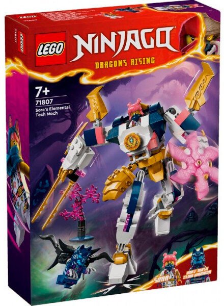 Конструктор LEGO Ninjago 71807 Технический робот Сора
