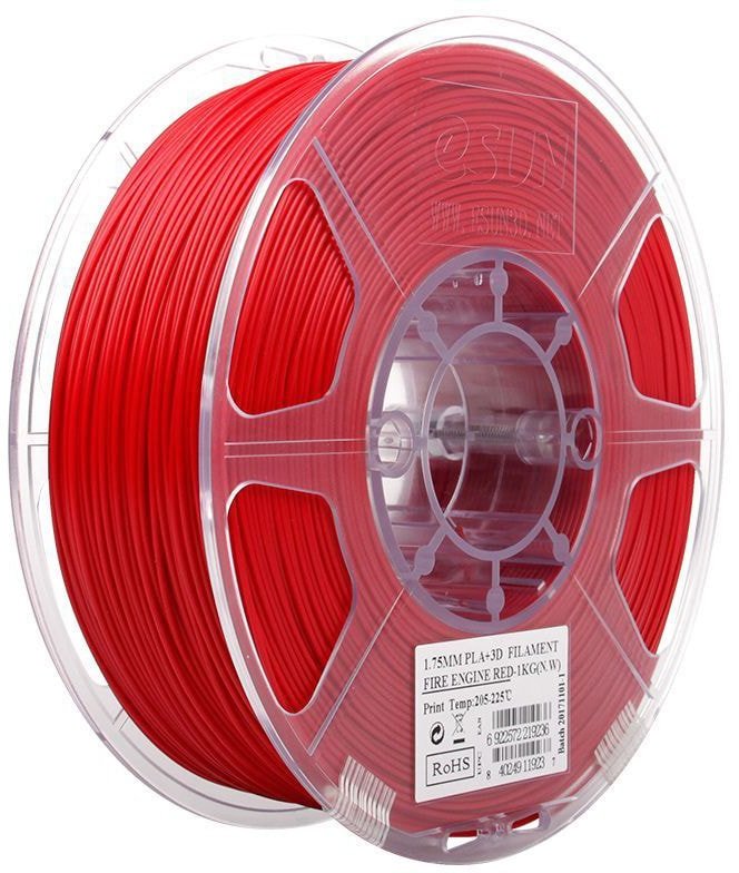 

Пластик eSUN PLA+ 1.75 мм 1000 г (сигнальный красный)