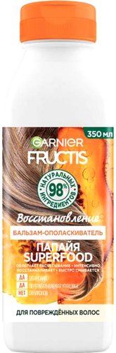 Бальзам Garnier Fructis Superfood Папайя восстановление 350 мл