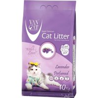 Наполнитель для туалета Van Cat Lavender с ароматом лаванды 10 кг