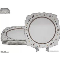 Набор обеденных тарелок Lenardi Новогодний 105-615