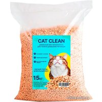 Наполнитель для туалета Cat Clean древесный 15 кг