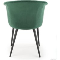 Стул с подлокотниками Halmar K421 (темно-зеленый)