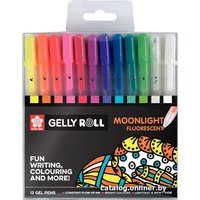 Набор гелевых ручек Sakura Gelly Roll Moonlight Fluorescent POXPGBMOO12