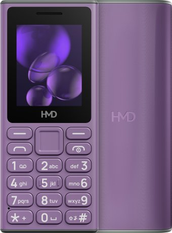 Кнопочный телефон HDM 105 (2024) Dual SIM TA-1633 (фиолетовый)