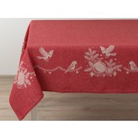 Скатерть Pole Kvetak (Беларускі лён) 140x155 24С61-ШР (310 НГ Снегири 1/сорт 1)