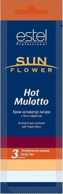

Крем для загара Estel Professional Sunflower Hot Mulatto для солярия 15 мл