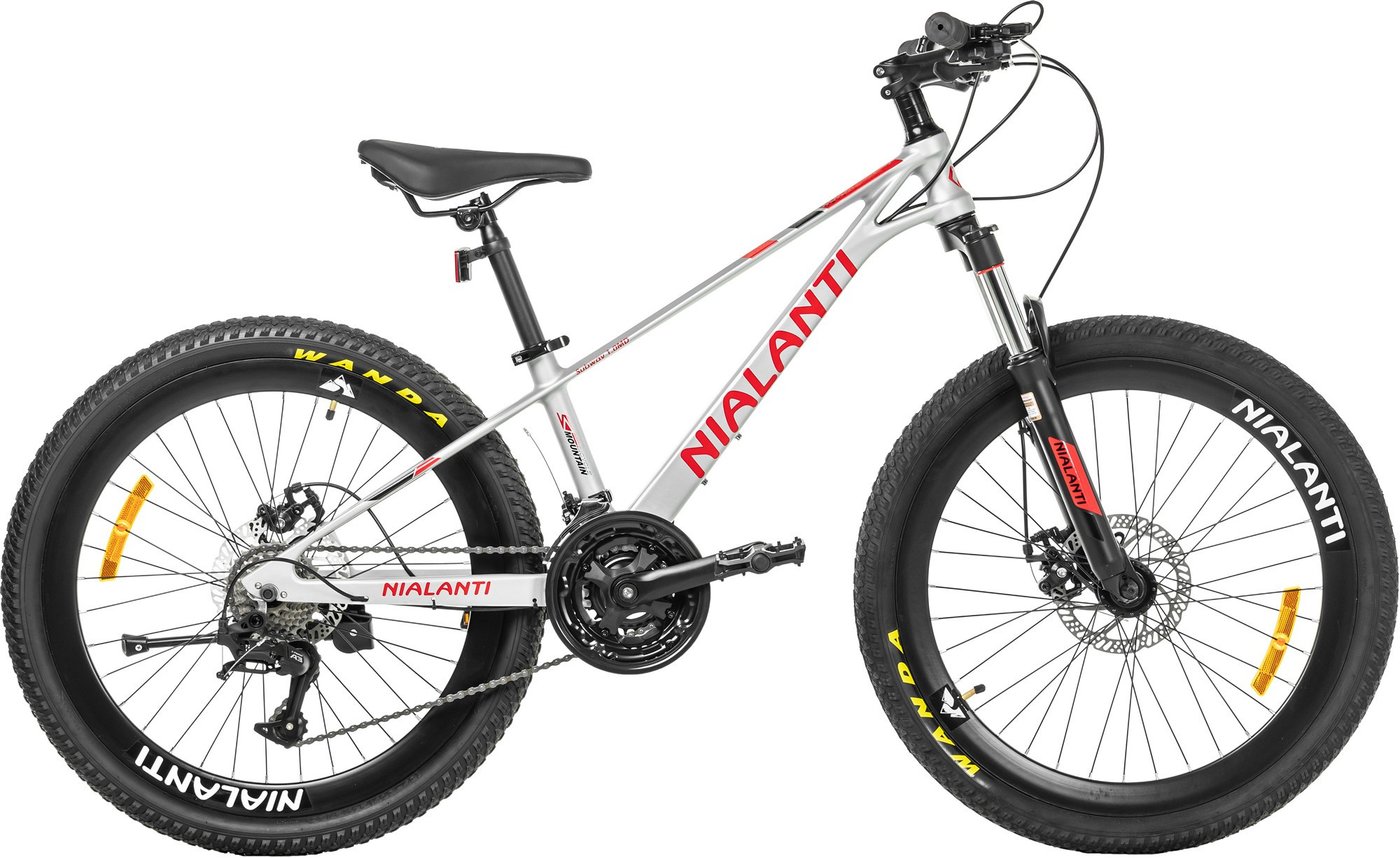 

Велосипед Nialanti Subway 1.0 MD 24 2024 (серебристый, разобранный, в коробке)