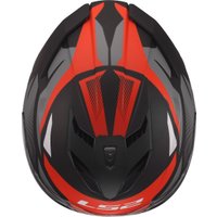 Мотошлем LS2 FF818 Storm III Komai (L, черный/красный)