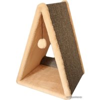 Когтеточка Cat House Треугольная 55 (бежевый)