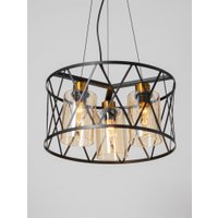 Подвесная люстра BayerLux Ромб 10777068 (черный)