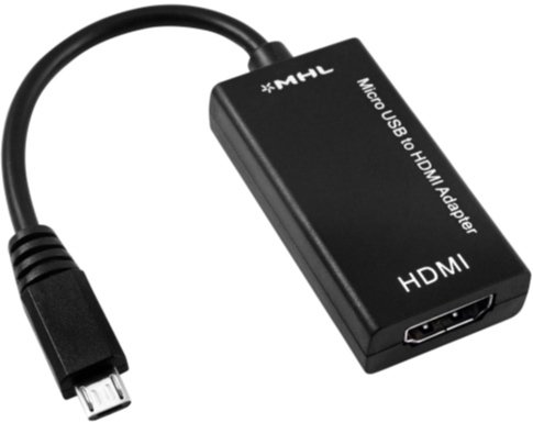 

Адаптер Oxion MHL HDMI - microUSB (черный)