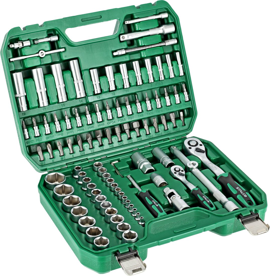 

Универсальный набор инструментов Stalco S011100094 (94 предмета)