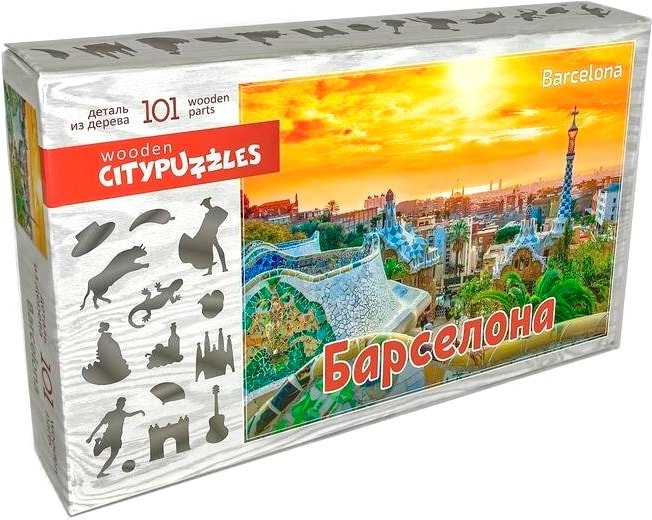 

Пазл Нескучные игры Барселона Citypuzzles