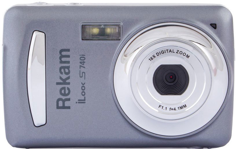 

Фотоаппарат Rekam iLook S740i (темно-серый)