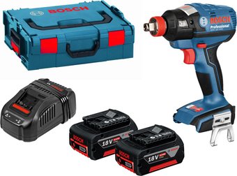 Bosch GDX 18 V-EC Professional 06019B9107 (с 2-мя АКБ, кейс)