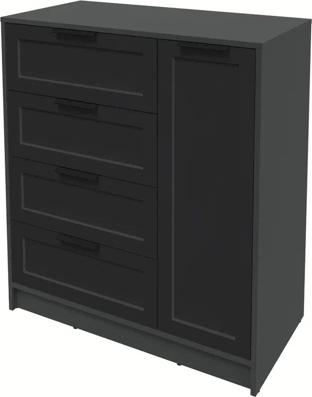 

Тумба Интерлиния Концепт Тренд КТ-Т90 (антрацит/черный)