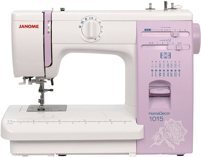 

Электромеханическая швейная машина Janome Homedecor 1015