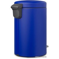 Мусорное ведро Brabantia Pedal Bin NewIcon 12 л (минерально-синий)