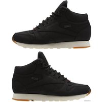 Кроссовки Reebok Classic Leather Mid GTX-THIN (черный)