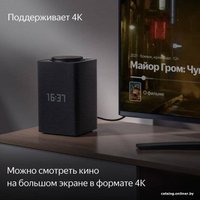 Умная колонка Яндекс Станция Макс (с хабом умного дома Zigbee, черный) в Гомеле