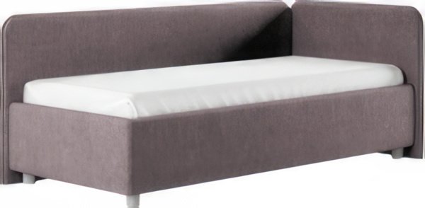 

Кровать-тахта Сонум Capri R 90x200 (микровелюр кофе)