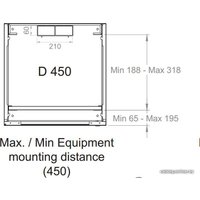 Шкаф телекоммуникационный Lande PROlineB LN-PRB-06U6045-BL-F 19" 6U