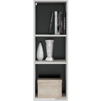 Шкаф-пенал НК-Мебель Gloss 71373113 (белый/белый глянец)